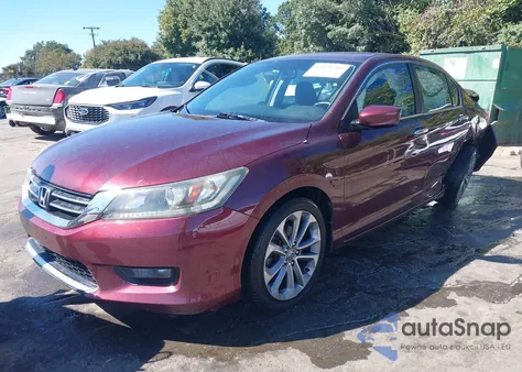 2014 Honda Accord Sport z USA, uszkodzony, nr VIN 1HGCR2F58EA011316